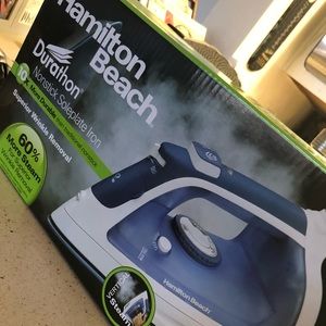 Hamilton Beach Clothes Iron Durathon Nonstick Soleplate